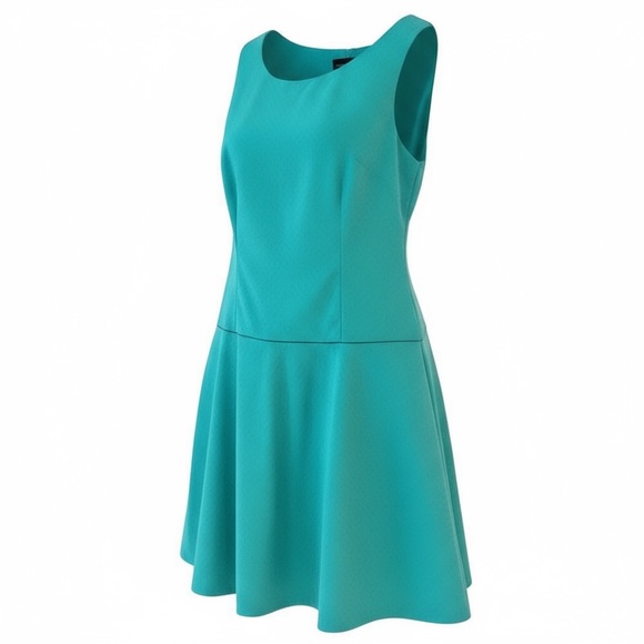 Sleeveless Drop Waist Dress - Picture 2 of 4